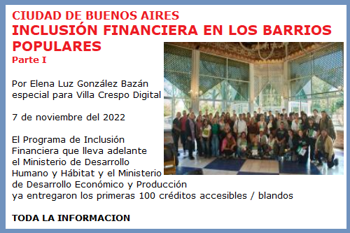 INCLUSION FINANCIERA BARRIOS POPULARES